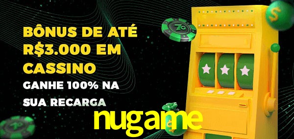 nugame melhor bônus de depósito